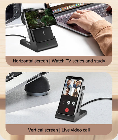 3-in-1 MagSafe Power Bank Wireless Charger for iPhone & iWatch